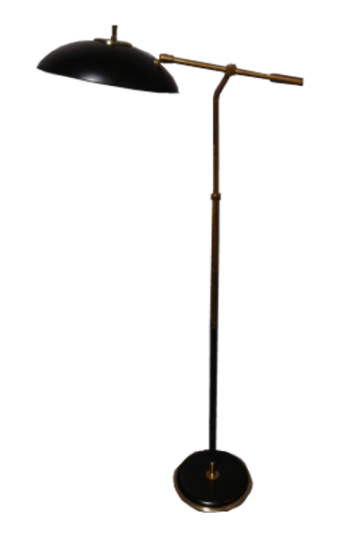 Gerald thurston lightolier floor shop lamp